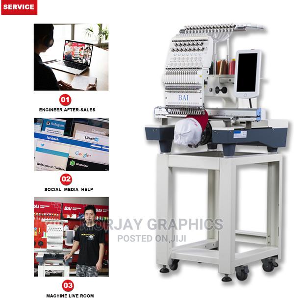 Easy Operate Single Head Embroidery Machine - main view