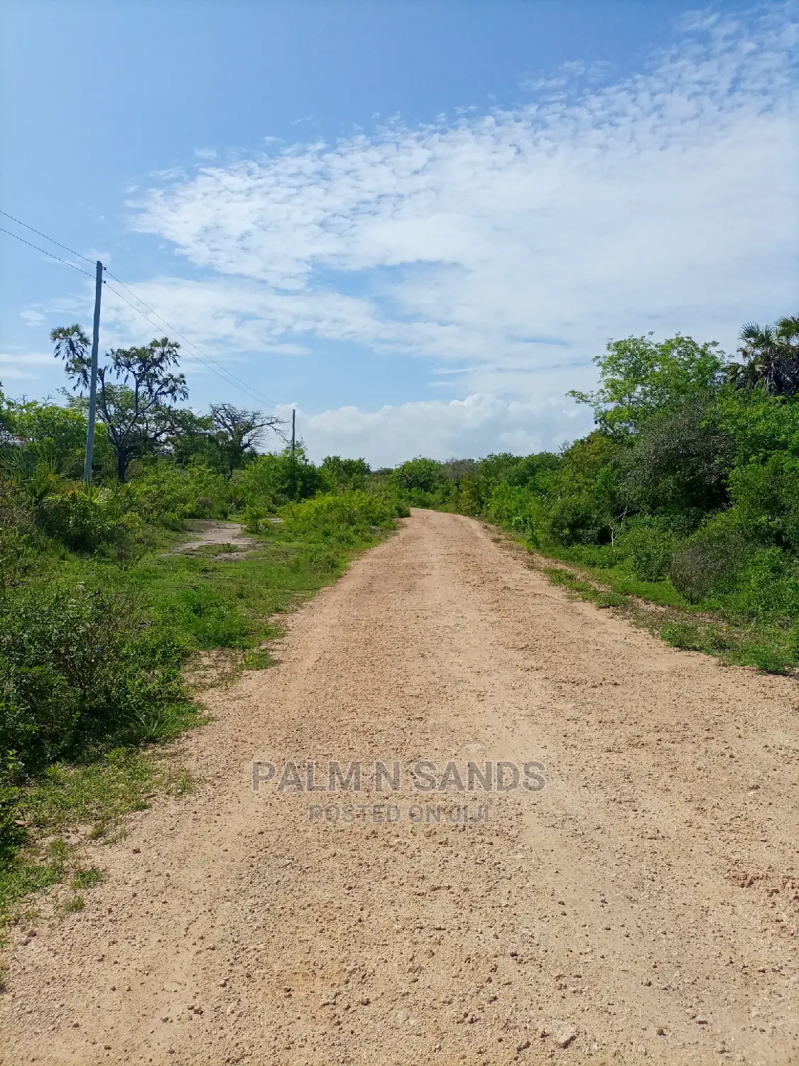 Galu Kinondo Second Row Beach Plot