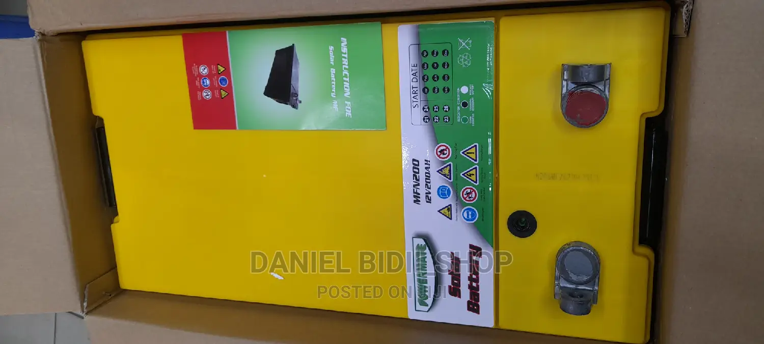 Powermate Sealed Maintenance-Free Solar Battery 200ah