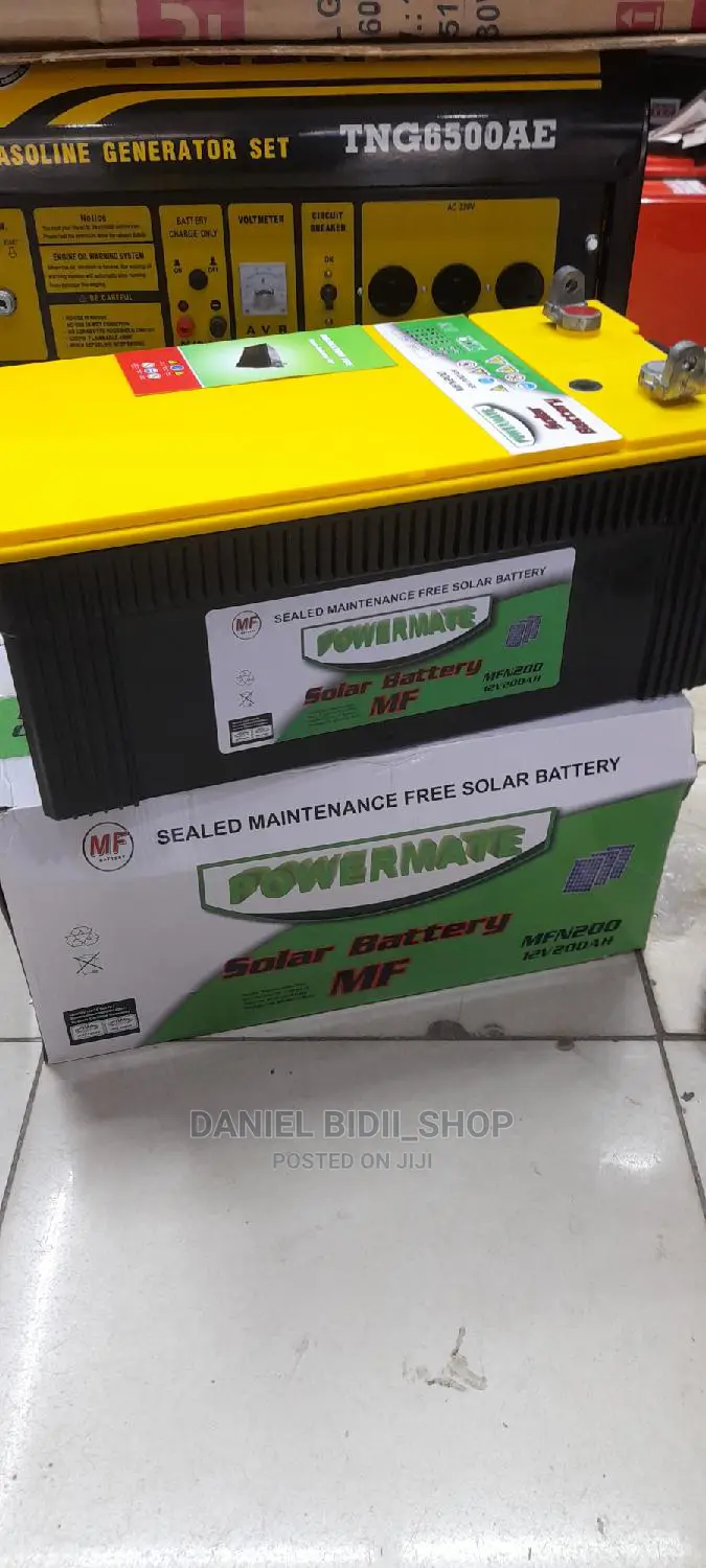 Powermate Sealed Maintenance-Free Solar Battery 200ah