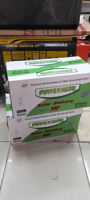 Powermate Sealed Maintenance-Free Solar Battery 200ah
