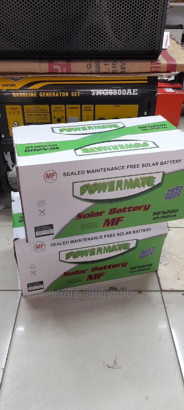 Powermate Sealed Maintenance-Free Solar Battery 200ah - thumbnail 3