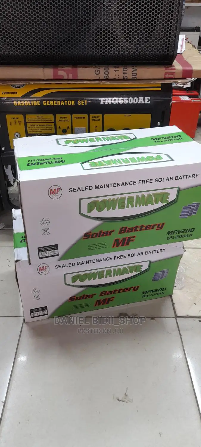 Powermate Sealed Maintenance-Free Solar Battery 200ah