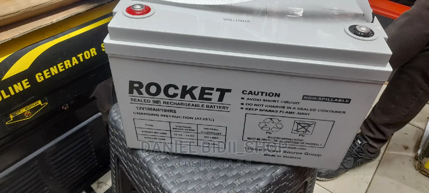 Rocket 12v 150ah MF Rechargeable Solar Battery