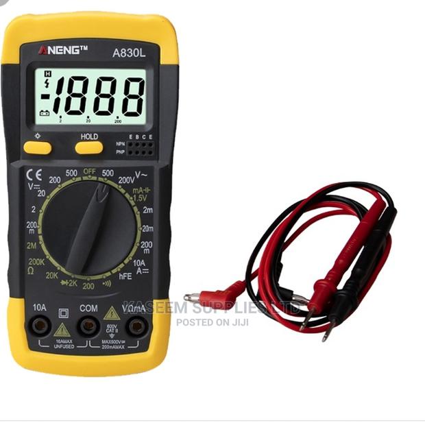 Ammeter Digital - main view