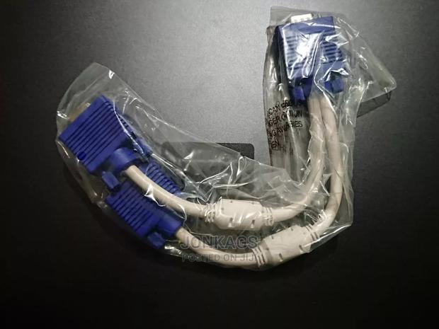 VGA Split Cables1 Male VGA to 2 Female VGA