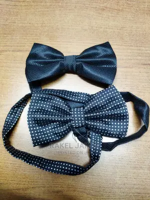 Designer Black Bow Ties
