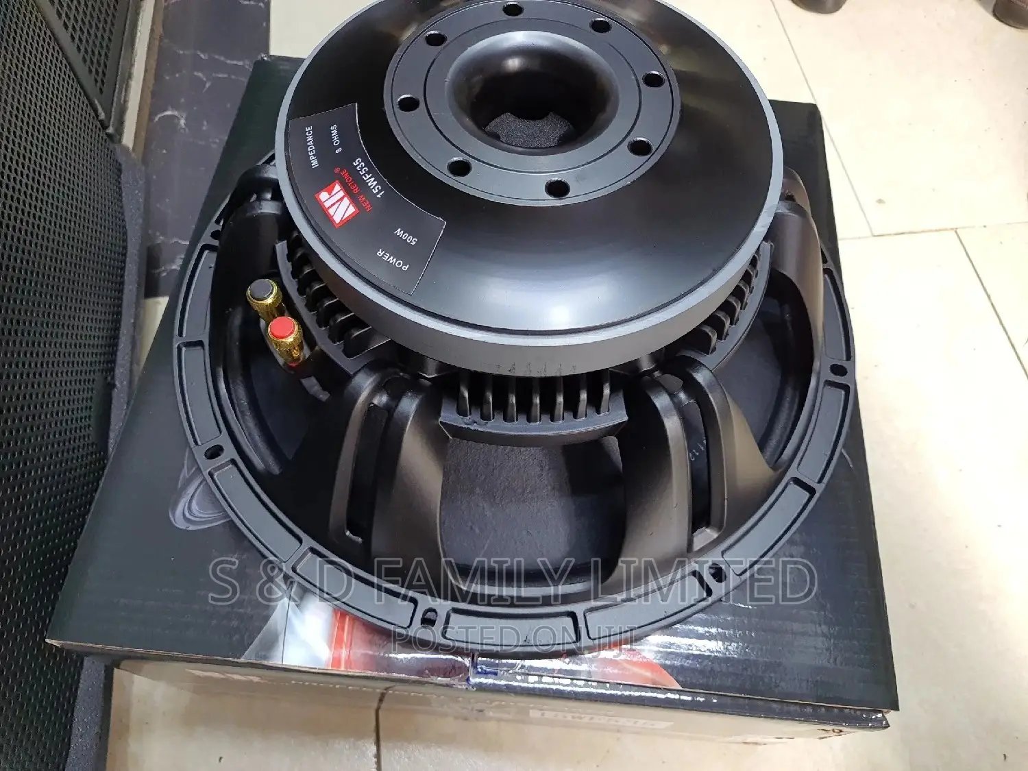 NR 15 Inch Naked Base Speaker