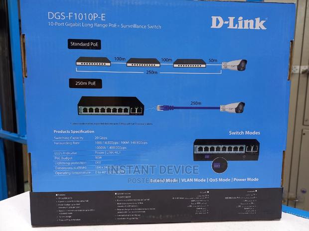 10 Port Dlink POE Switch - thumbnail 3
