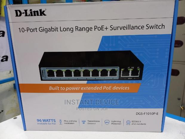 10 Port Dlink POE Switch - thumbnail 4