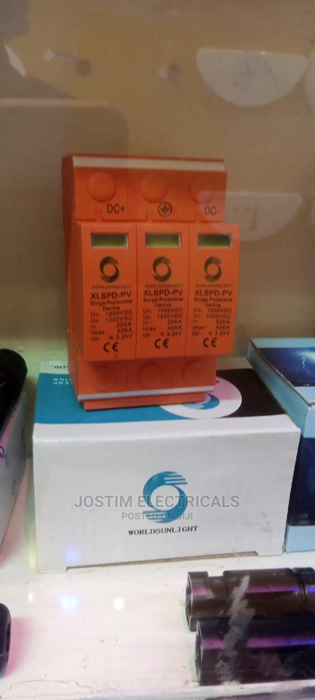 3pole Dc Spd, 20ka-40ka Solar Surge Suppressor - main view