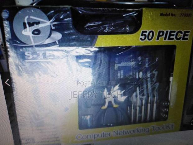 New S-Tek 50 Piece Computer Networking Tool Kit For - main view