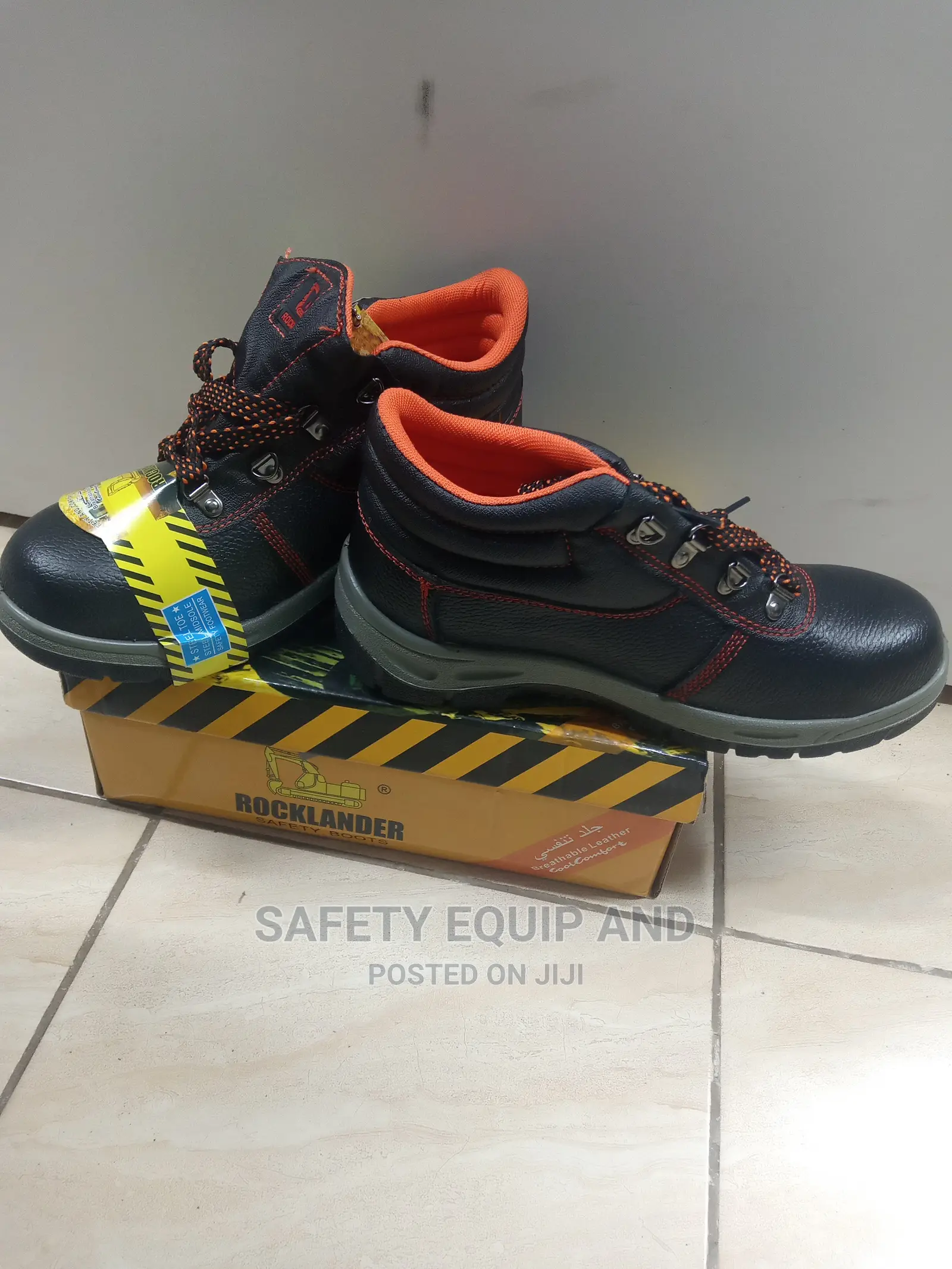 Safety Boots-we Sell Pure Leather Boots With Steel Midsole
