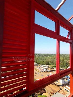 Red Coated Aluminium Frames - thumbnail 2
