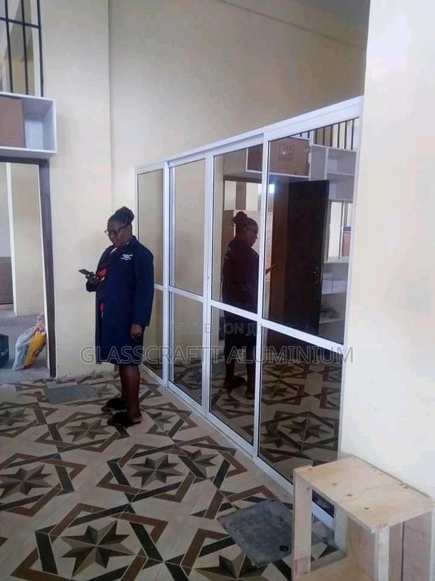 Double Slide Aluminium Door