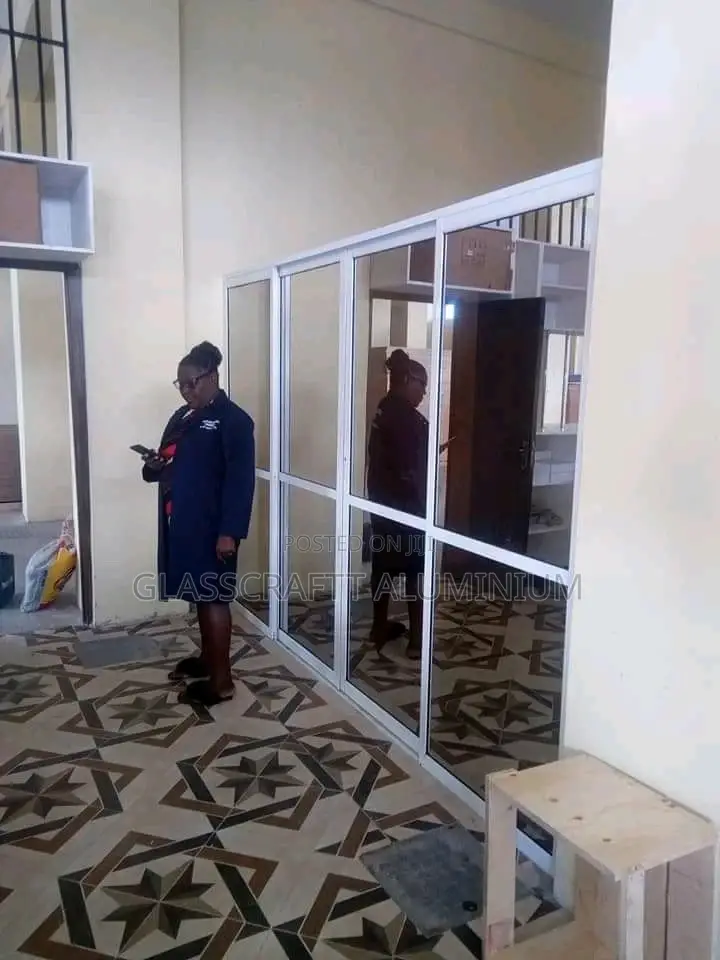 Double Slide Aluminium Door