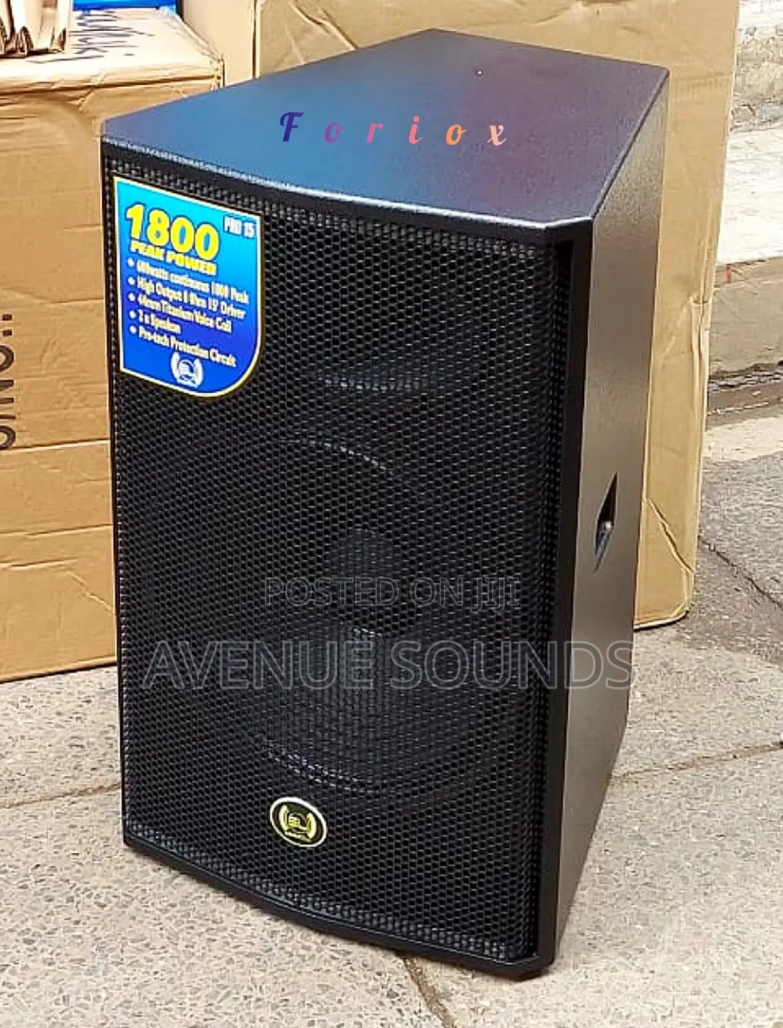Soundline Speaker 15inch