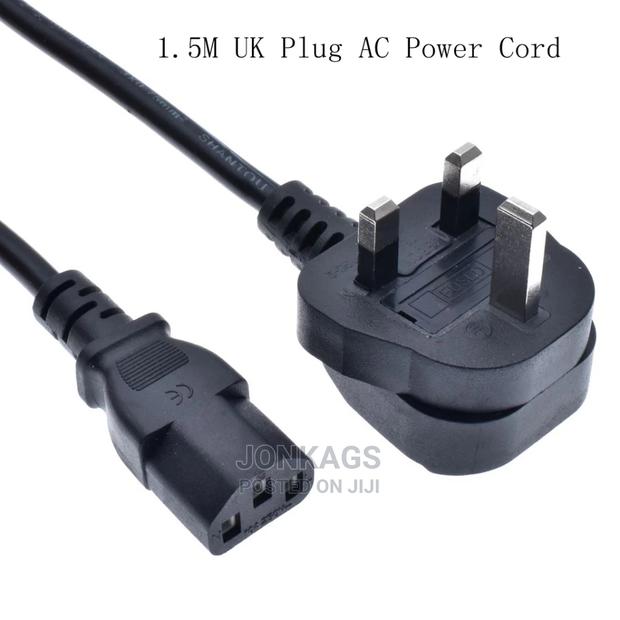 UK AC Power Cord - main view