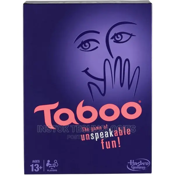 Taboo Board Game, Guessing Game for Families and Kids Ages 1