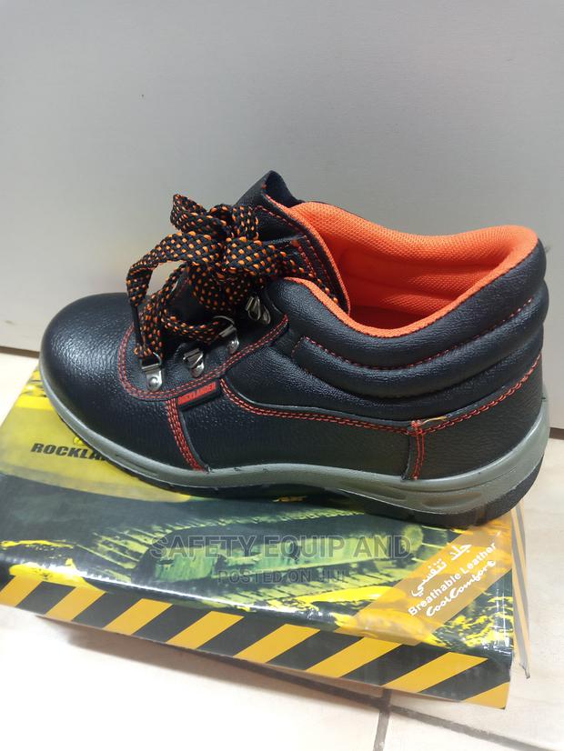 Working Boots With Breathable Leather