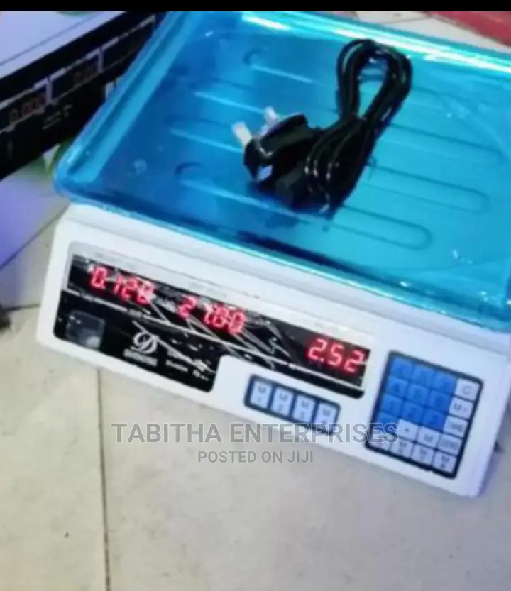 A Digital Weighing Scale