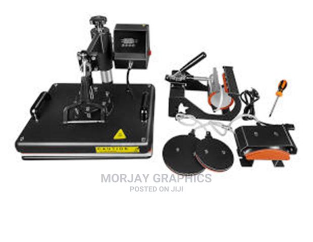 Automatic 8in1 Heatpress Machine - main view