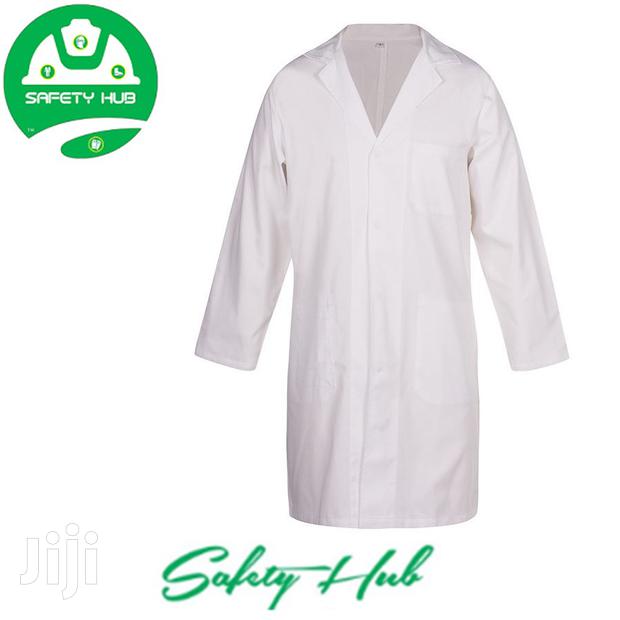 White Dust Coats/ Lab Coats - main view