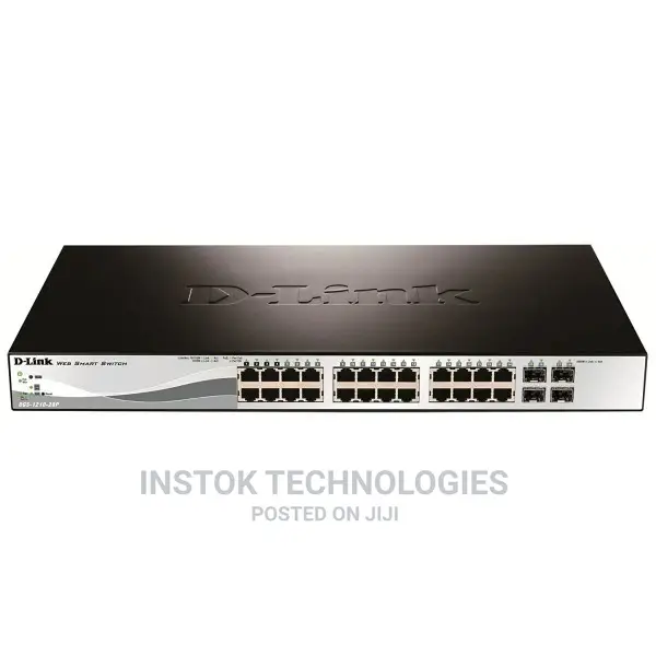 D-Link Dgs-1210-28p 28-Port Gigabit Smart Managed Poe Switch
