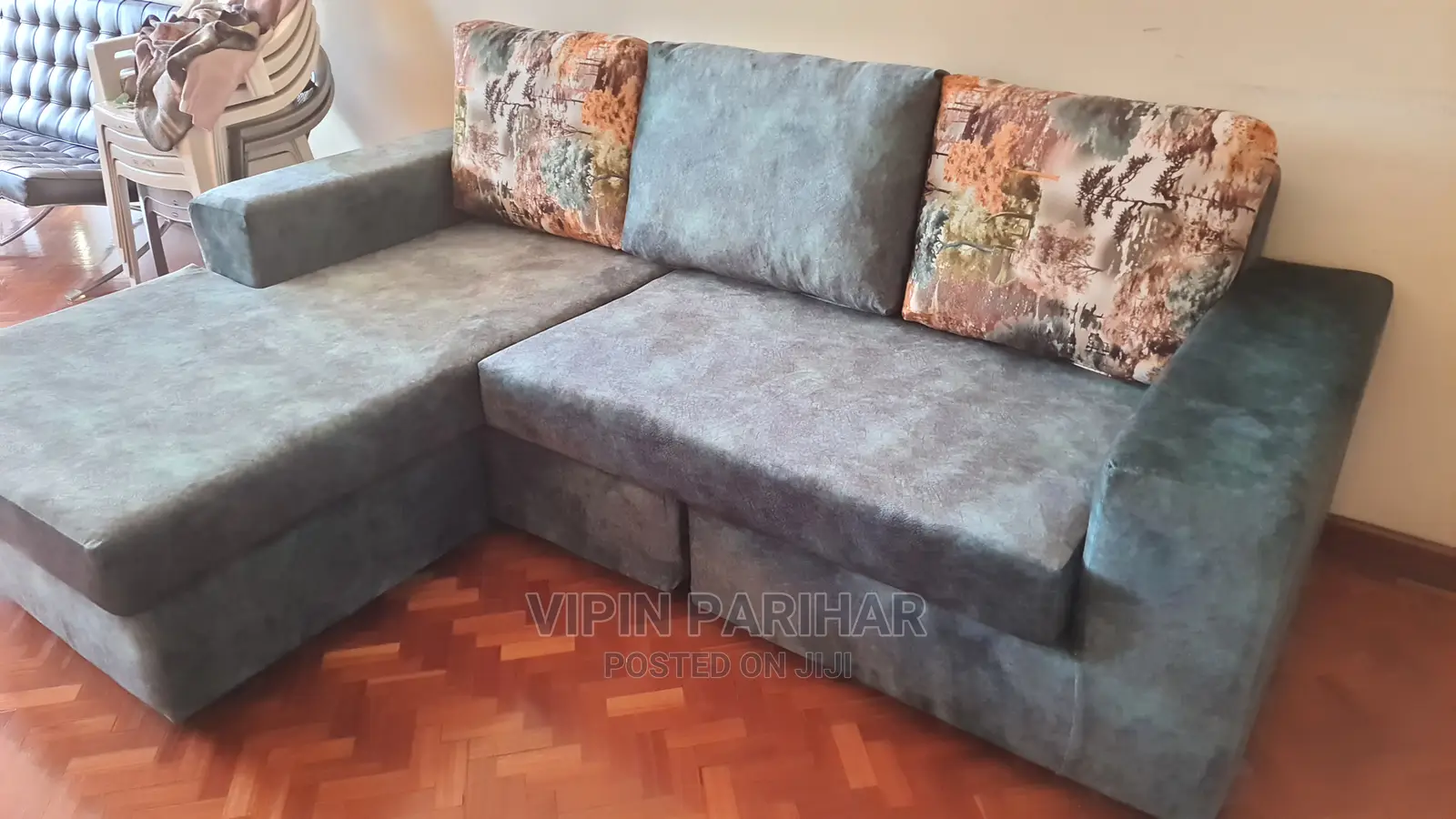 Amazing L Shape Sofa Convertible to 4 Seater