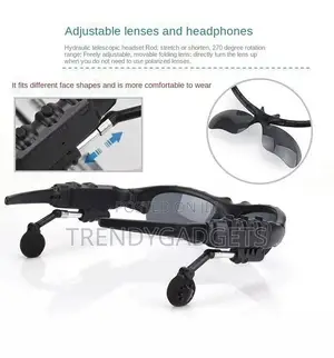 Wireless Music Sunglasses Sport Outdoor Stereo Headphones