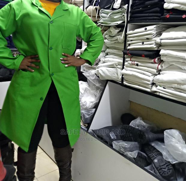 Safety Working Dustcoats-Green Coats - thumbnail 2
