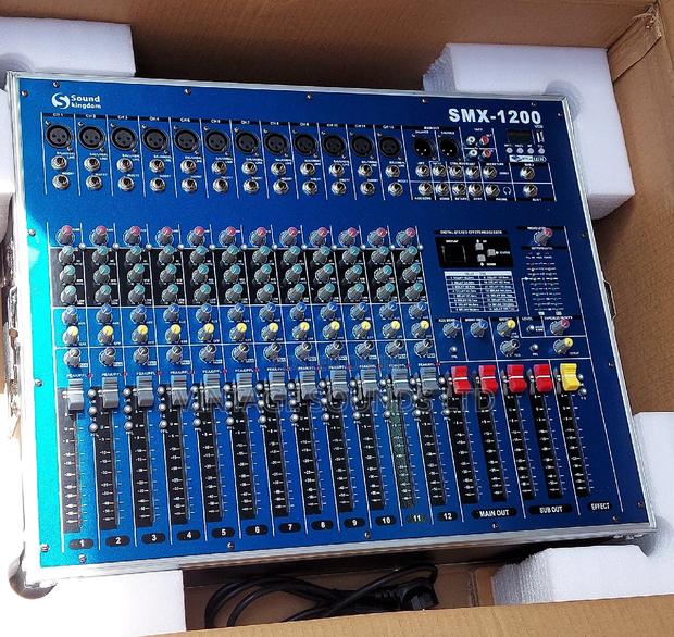 Flight Case Mixer Amplifier - main view