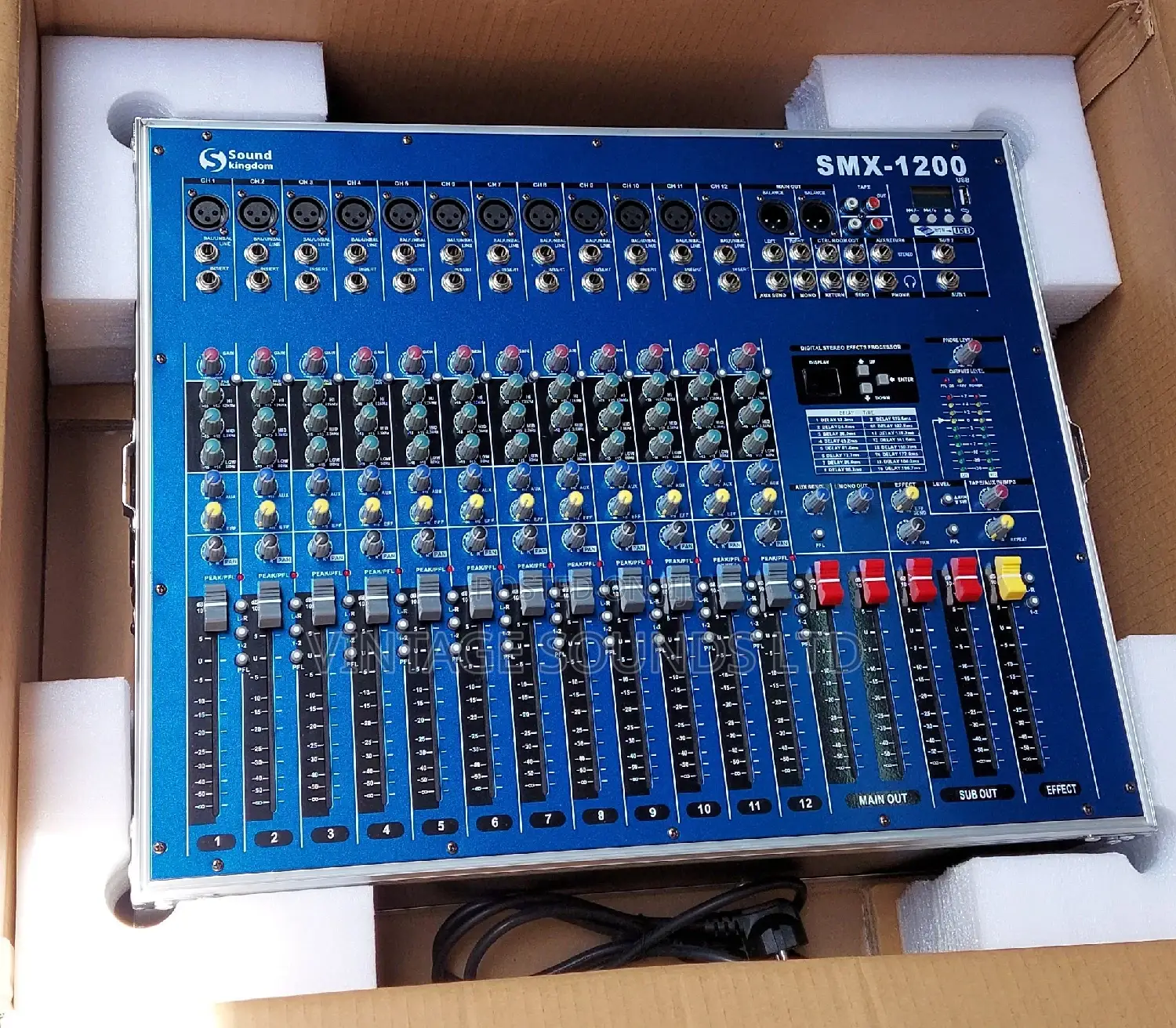 Flight Case Mixer Amplifier