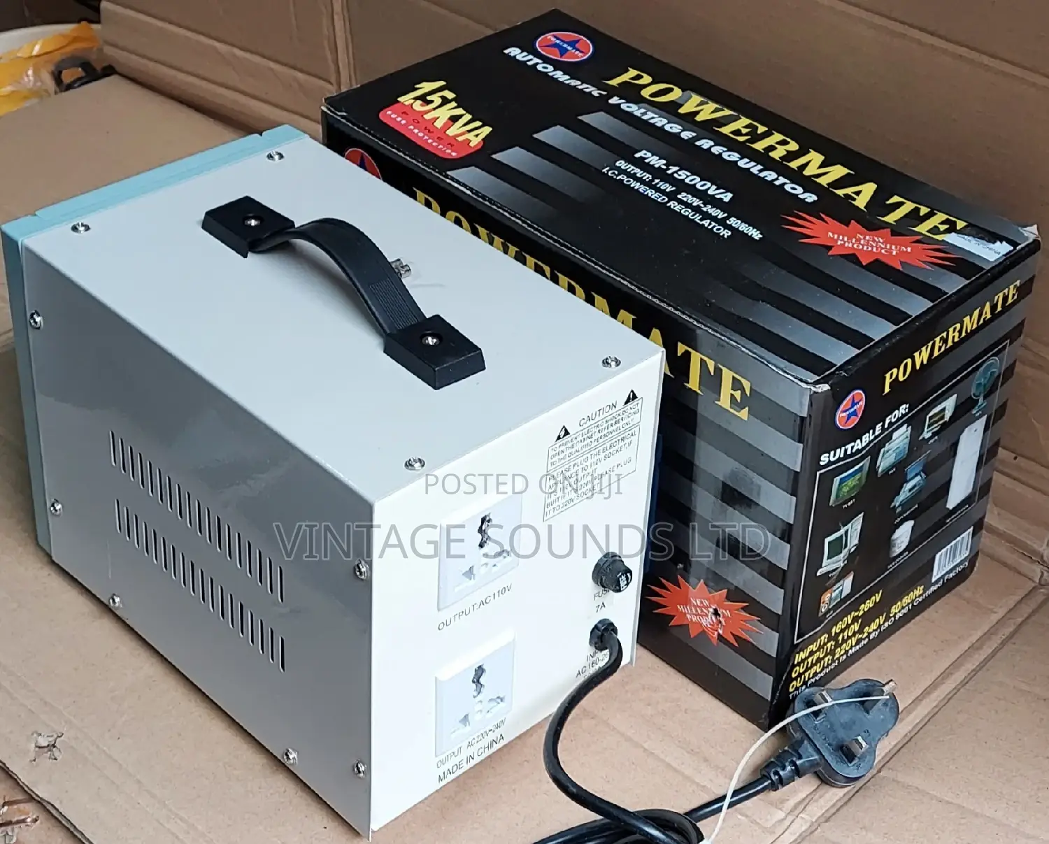 Automatic Voltage Regulator Stablizer