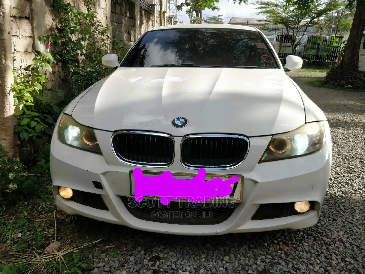 BMW E90 Front With Sensor Fitted