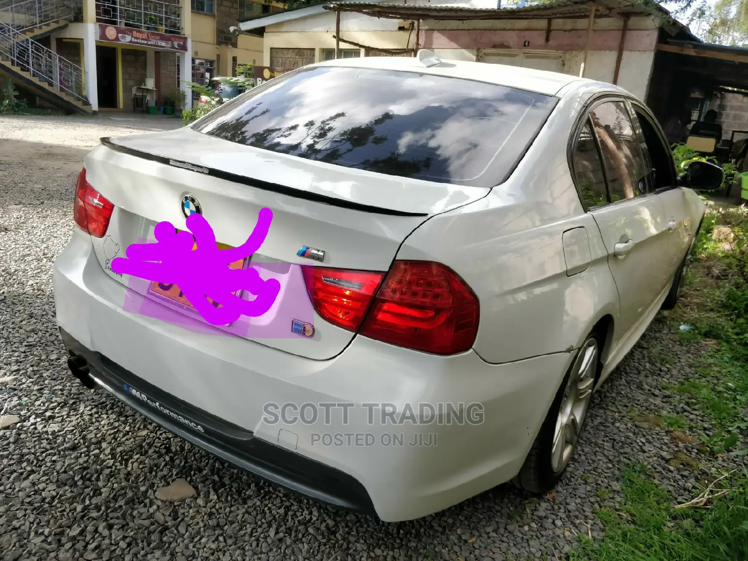 BMW E90 Front With Sensor Fitted