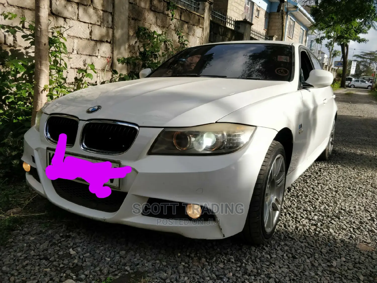 BMW E90 Front With Sensor Fitted