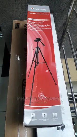 Weifeng Aluminium Tripod Stand Wt-3560
