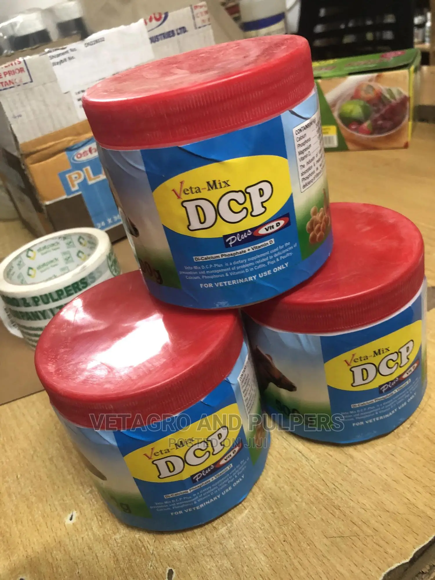 Dicalcium Phospate + Vitamin D (DCP) 250G - 25KG