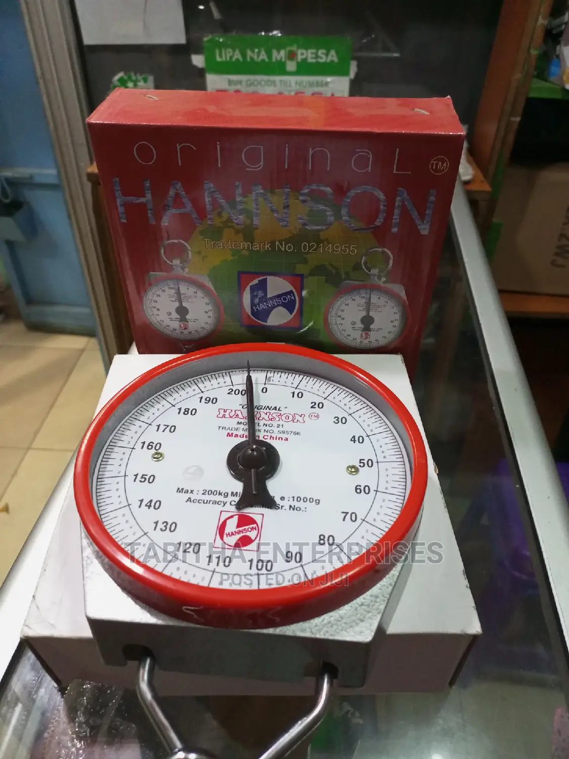 Hanging Hanson Scale