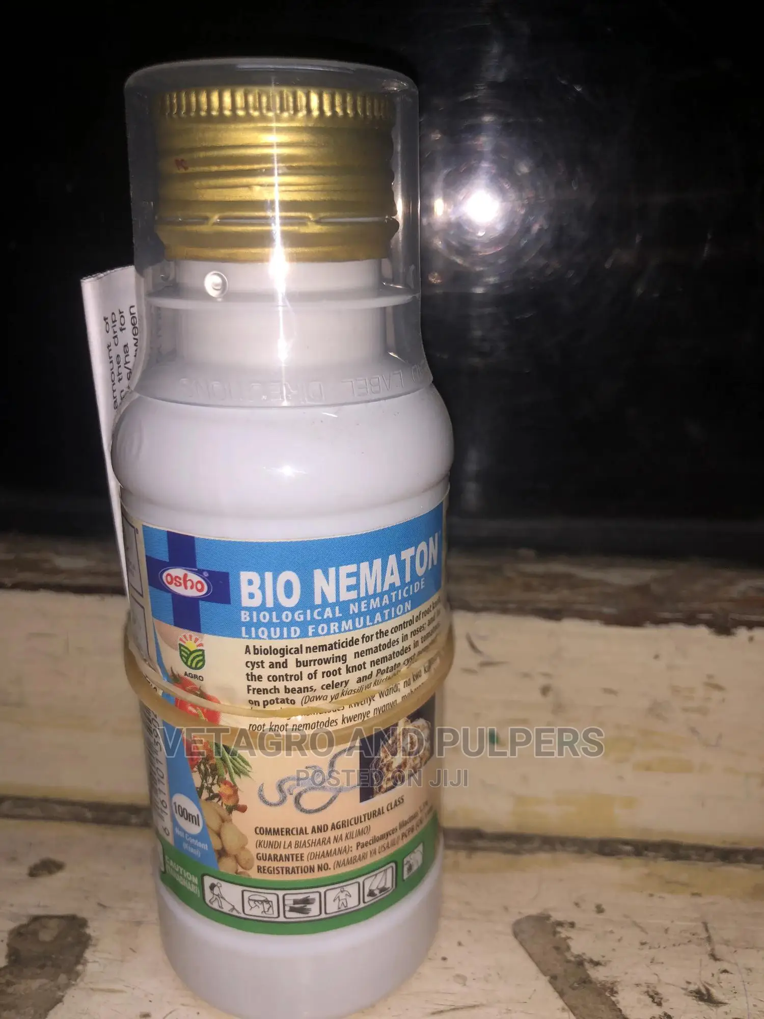 BIO NEMATON Talc-Based Biological Nematicide 100ml-1ltr