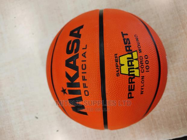 Mikasa Basketball Size 7- Permalast Nylon Cord