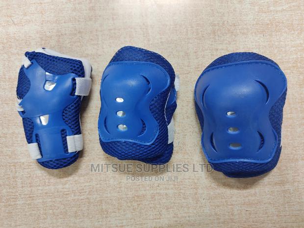 Safety Guard Set ( Elbow, Knee, Wrist Guard) Blue - thumbnail 4