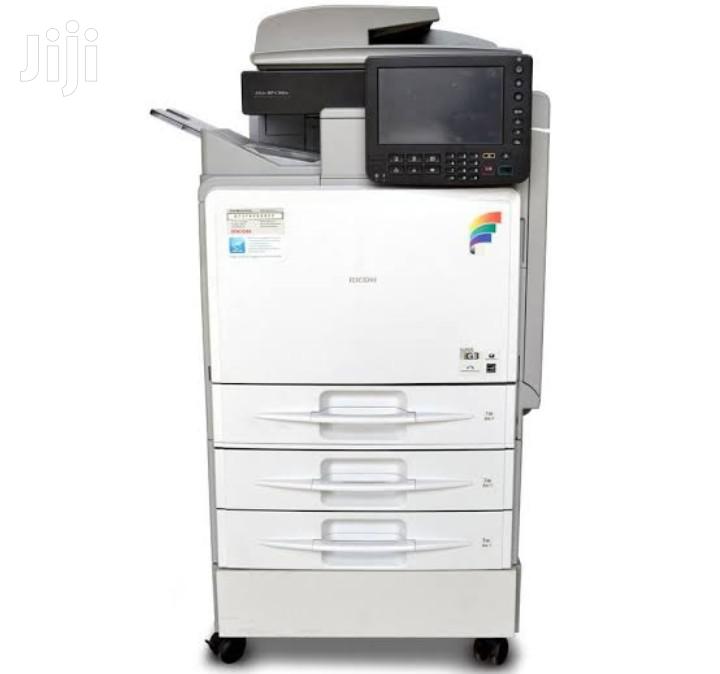 Coloured Ricoh Aficio Mp C 300 Photocopier Machine
