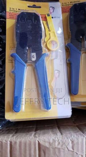 Crimping Tool, For RJ 45 RJ 11 RJ 12 Modular Plugs - thumbnail 2