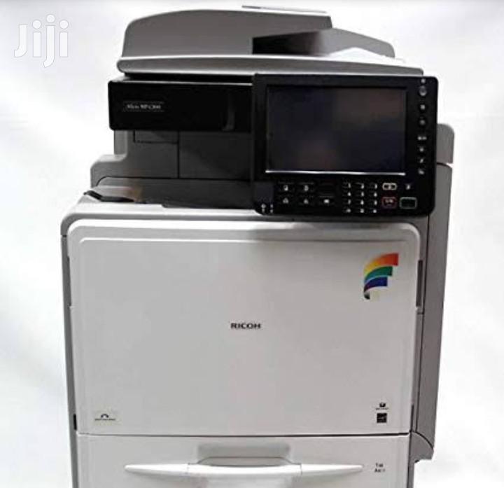 Coloured Ricoh Aficio Mp C 300 Photocopier Machine