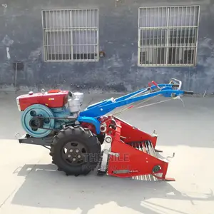 Tractor Mounted Potato Harvesting