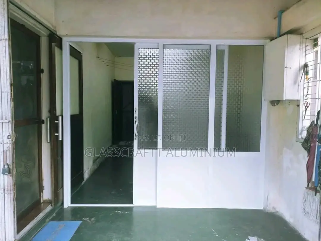Single Track Sliding Aluminium Doors
