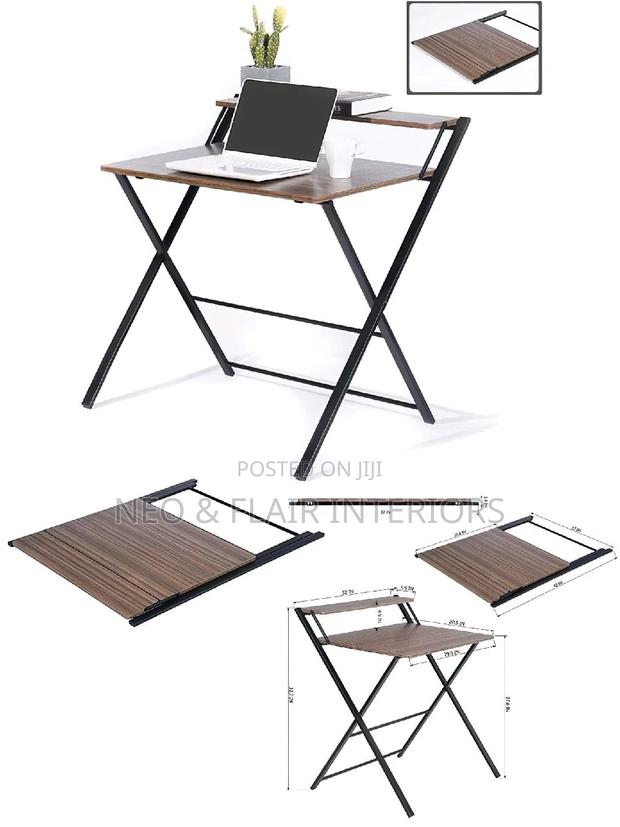 Modern Shelved Study Table - main view