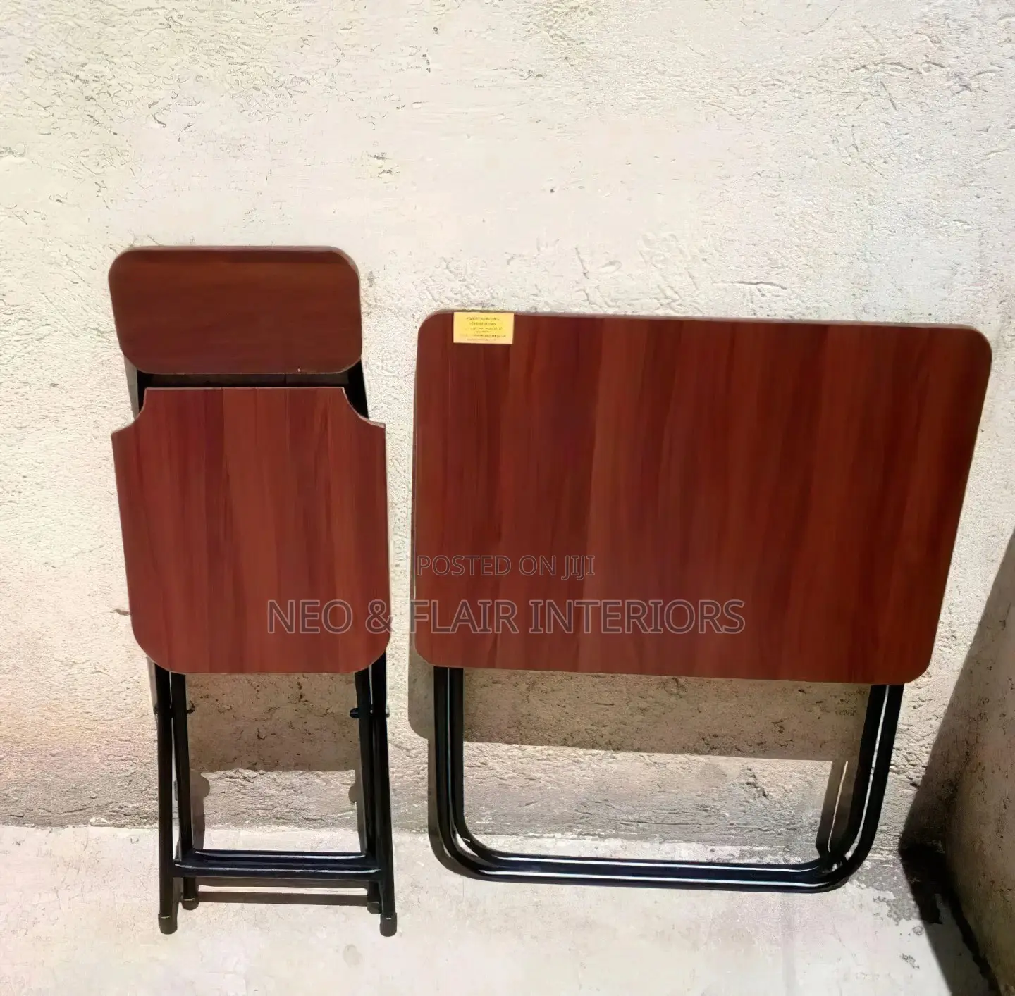 Simple Study Table and Chair (Foldable)